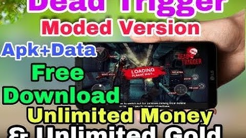 Dead Trigger Download Now Mod Apk+Data!! Unlimited Money & Unlimited Gold!! Proof With Gameplay ?