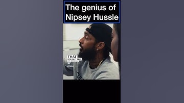 The Genius Of Nipsey Hussle. #nipseyhussle #ytip #artist #producer