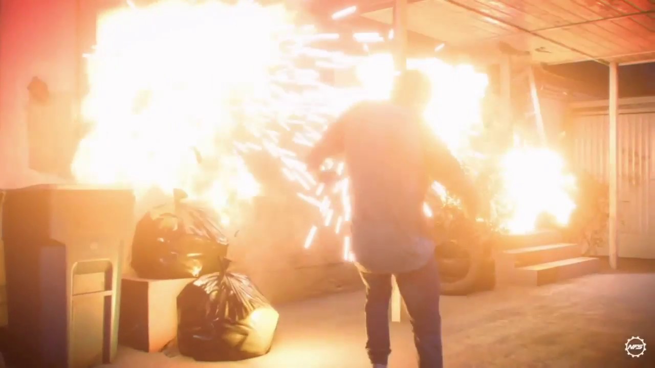 Need for Speed Payback Xbox One House Explosion