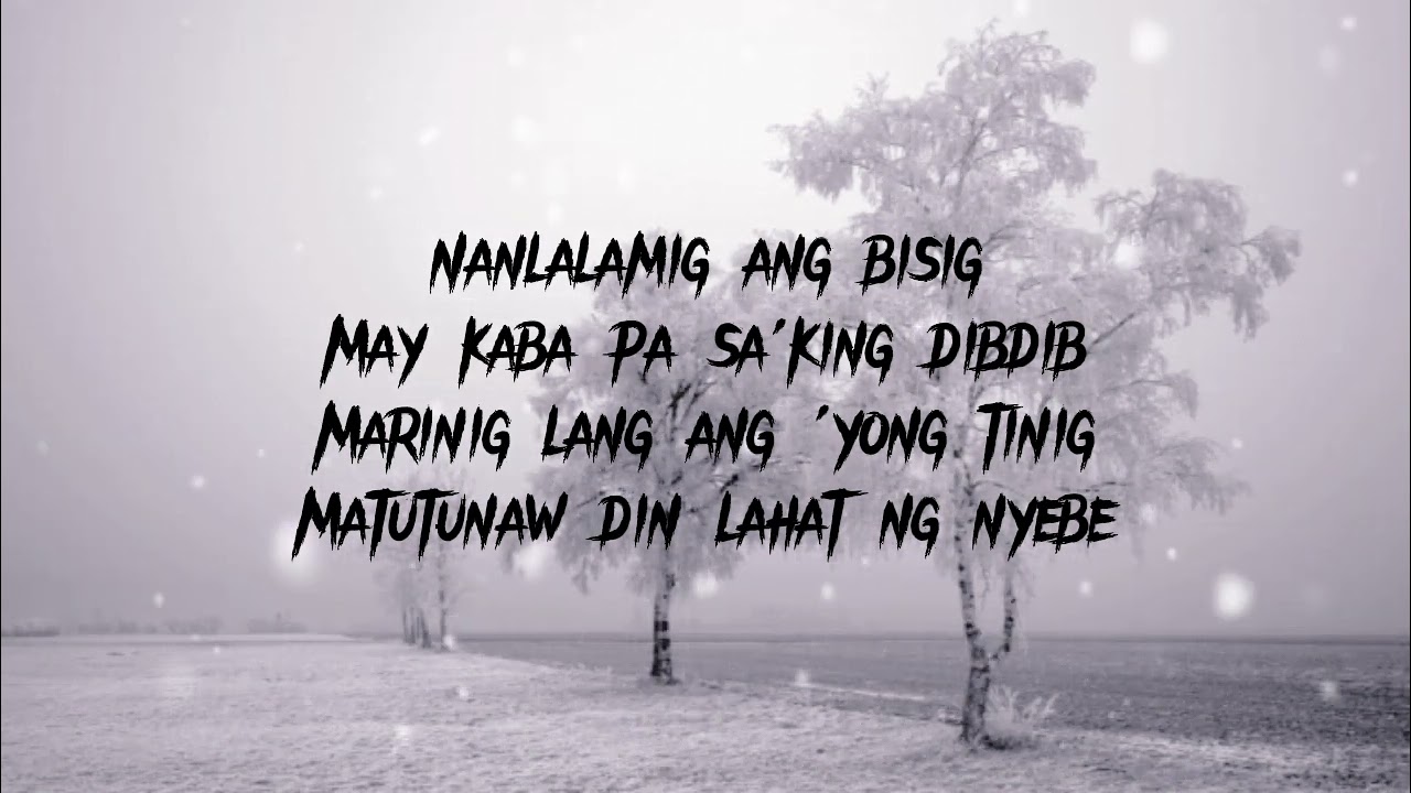 SB19 nyebe (karaoke instrumental)