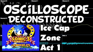 Sonic 3 and Knuckles - Ice Cap Zone Act 1 - Oscilloscope Deconstruction