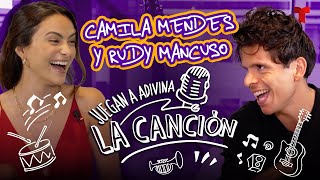 Camila Mendes y Rudy Mancuso adivinan canciones icónicas latinas | Telemundo Entretenimiento