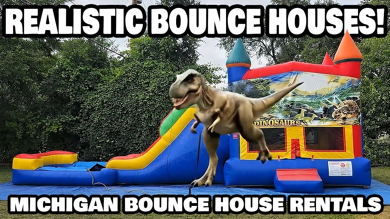 "Realistic Bounce Houses & Slides that Seem to Come to Life!