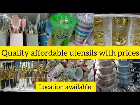 WHERE TO BUY QUALITY AFFORDABLE KITCHEN UTENSILS IN KAMUKUNJI 