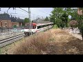 Renfe-Cercanías UT-446 doble destino Las Rozas-Villalba saliendo de la estación de Pozuelo.