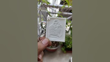 Lithophane Keychain demo