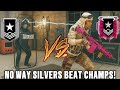 NO WAY SILVERS BEAT CHAMPS! (Rainbow Six Siege)