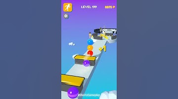 Stack Rider - Level 199 - Gameplay Android, iOS #shorts