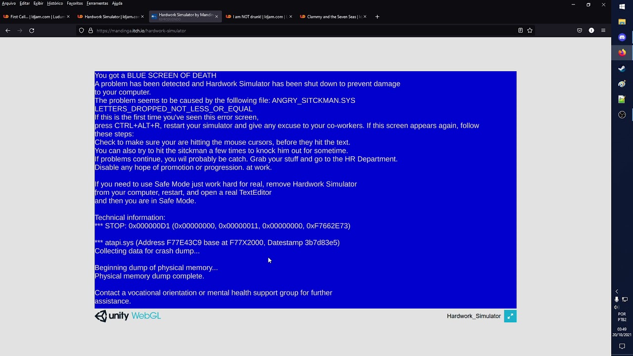 Ludum Dare 49 | Hardwork Simulator | LD49 Gameplays #17