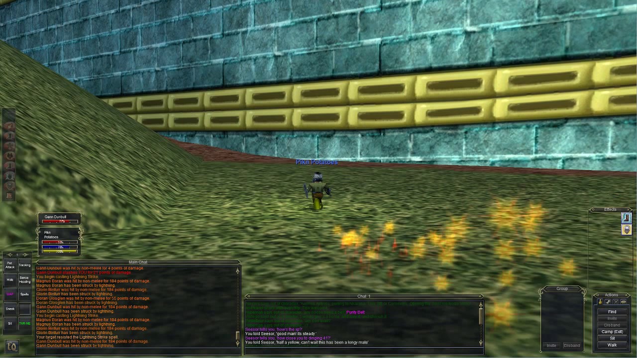 Classic Everquest Project 1999 Episode 1 Druid Quadding In Butcherblock Youtube