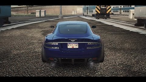 NFS Most Wanted 2012 | Aston Martin DBS | Gameplay