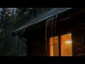 Heavy Rain Sounds for Deep Sleep | Dark Screen Tonight