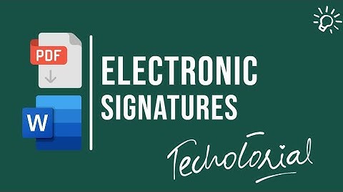 How To Create Electronic Signature | Sign Pdf And Word Document Online | 2022