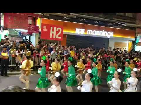 今晚我同媽媽去咗睇花車巡遊(4)