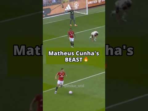 Matheus Cunha Manchester United Debut Highlights Skills Performance 2025 26 Mufc Football 