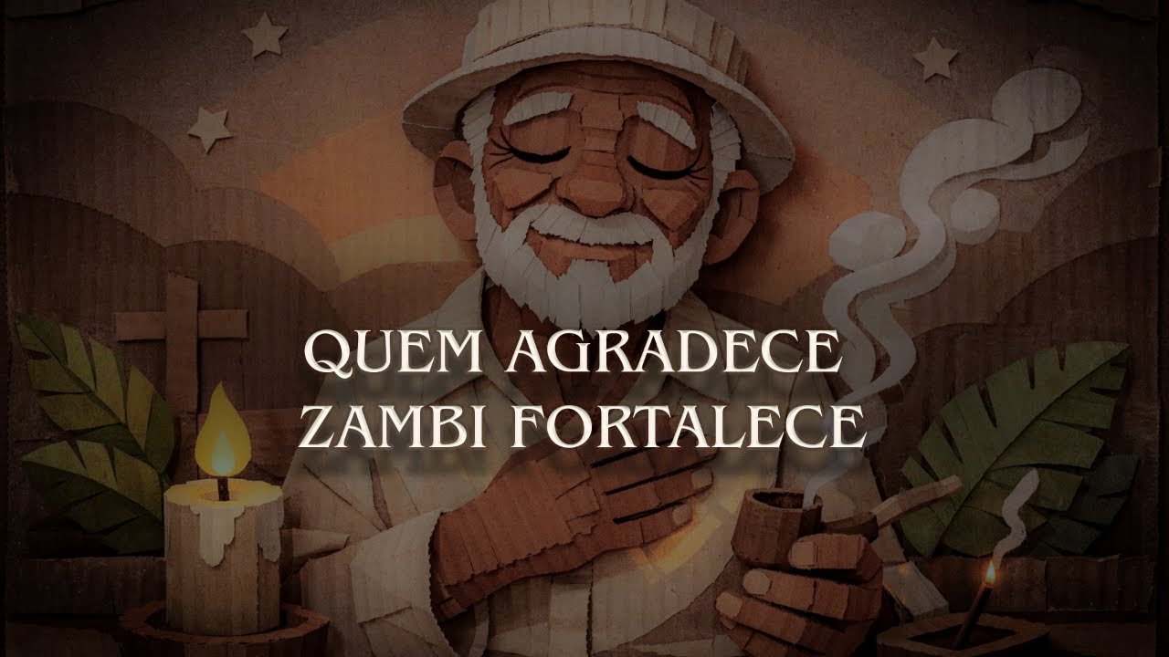 📿Quem Agradece Zambi Fortalece | Reza de GRATIDÂO para atrair prosperidade | rPonto de Preto Velho