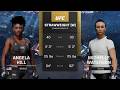 EA Sports UFC 6 Gameplay Angela Hill vs Michelle Waterson