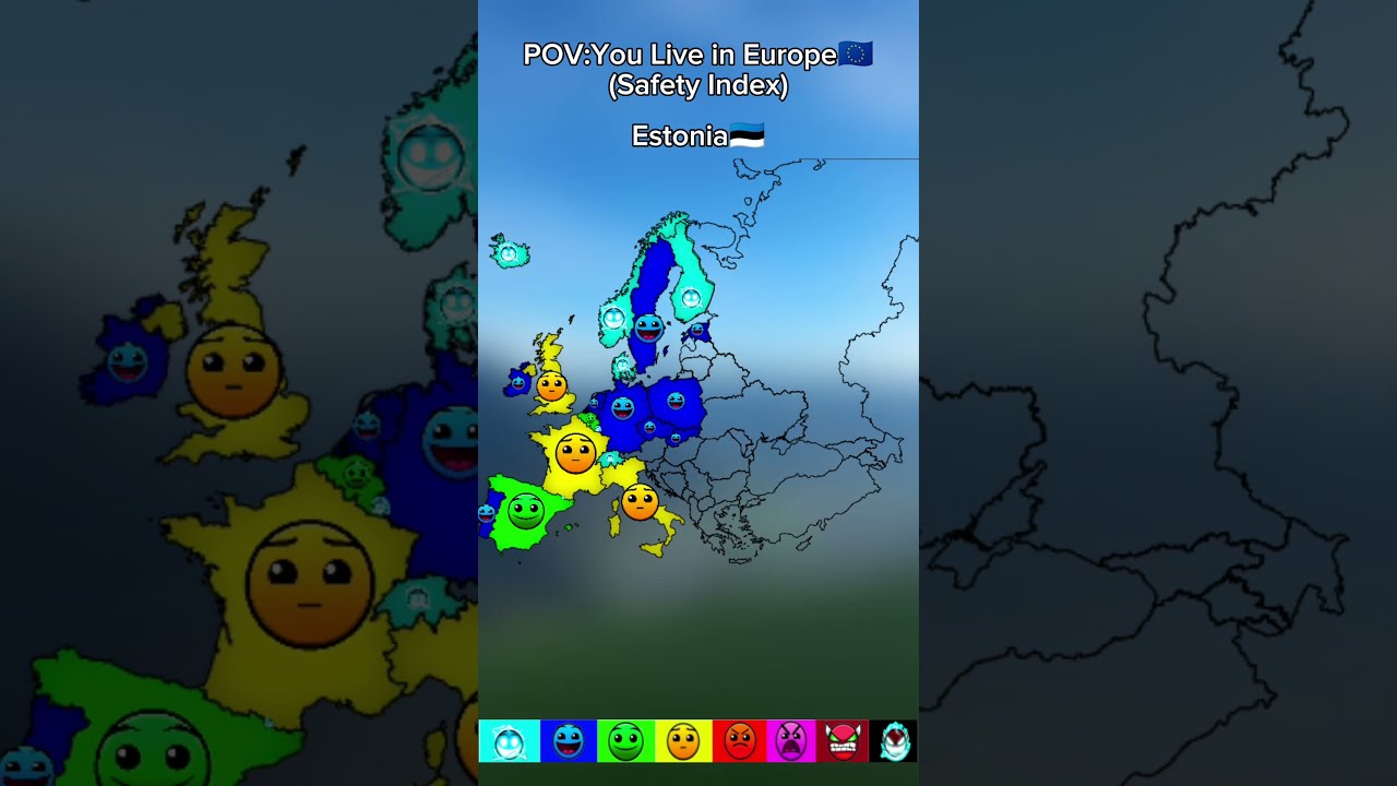 POV You Live In Europe Safety Index 