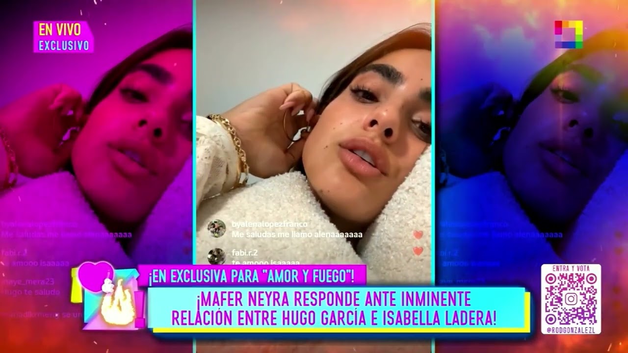 Amor y Fuego - SET 03 - MAFER NEYRA RESPONDE ANTE RELACIÓN ENTRE HUGO GARCÍA E ISABELLA LADERA