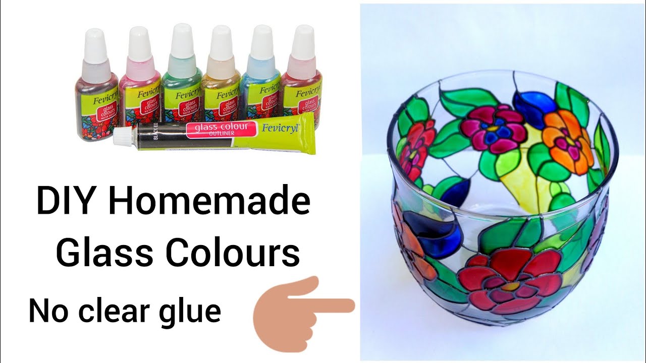 How To Make Glass Paint At Home Without Clear Glue DIY Homemade Glass Maxresdefault