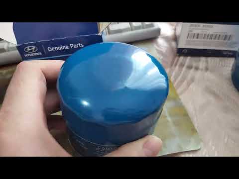 Масляные фильтра хенде Крета 2630035503..35504..35505.