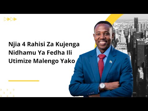 Video: Njia 3 za Kuunda Mpango wa Maendeleo ya Kibinafsi