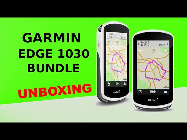 Garmin Edge 1030 Bundle Unboxing HD (010-01758-11)