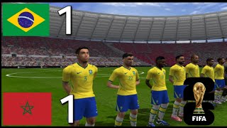 Brazil 1-1 Morocco in the world cup game|HIGHLIGHTS|World cup|Group C| screenshot 2