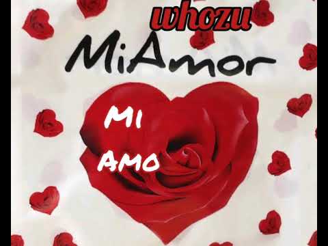 Whozu - Mi Amor lyrics video - YouTube