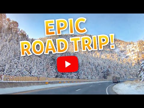 ඇමරිකාවේ ලස්සනම පාරක ගිය ගමන | Beautiful Road View | Amazing 