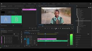 Creating a Stereotypical Audio-Visual Charity Advert using Adobe Premiere Pro