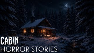 10 True Most Scariest Cabin In The Woods HORROR Stories | With Rain Sounds