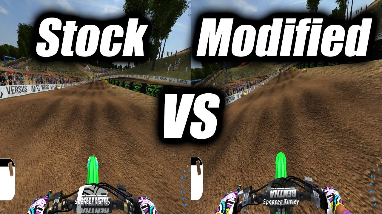 MX Simulator - Stock Suspension VS Modified Suspension - "Budds Creek 2017"
