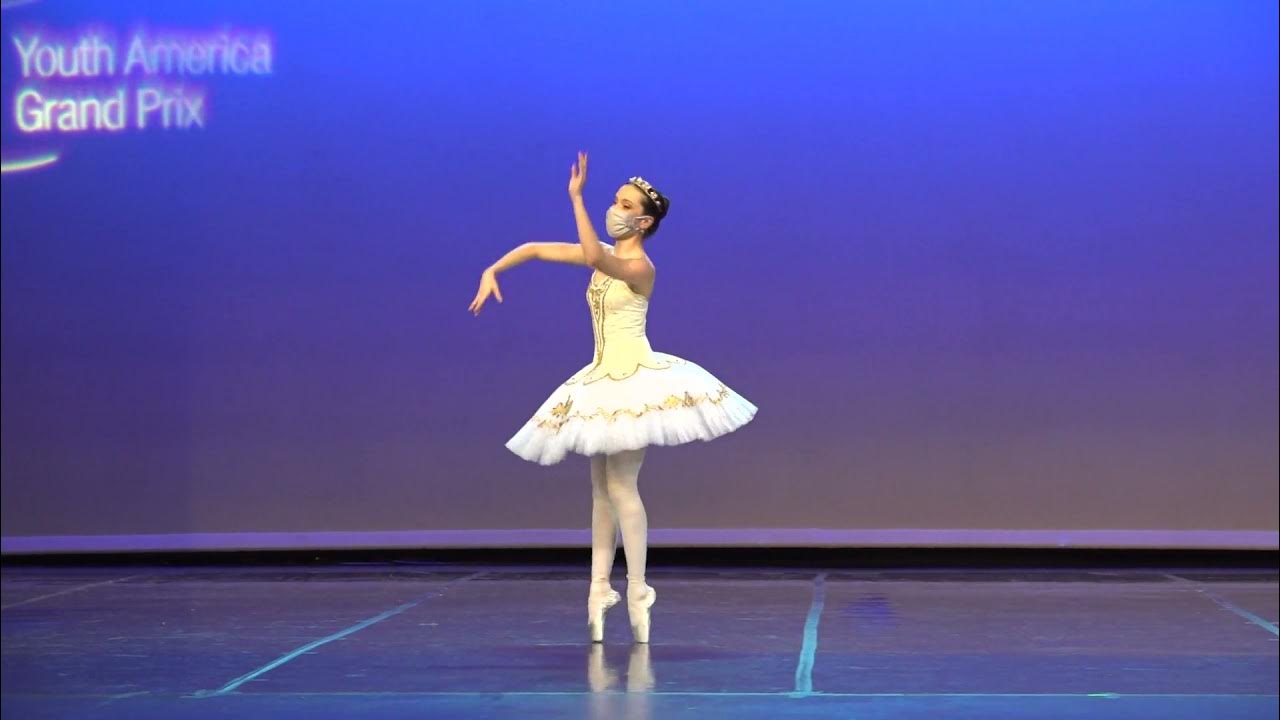 Evelyn Scheck 14 Junior Classical YAGP Salt Lake City 2021 Paquita harp