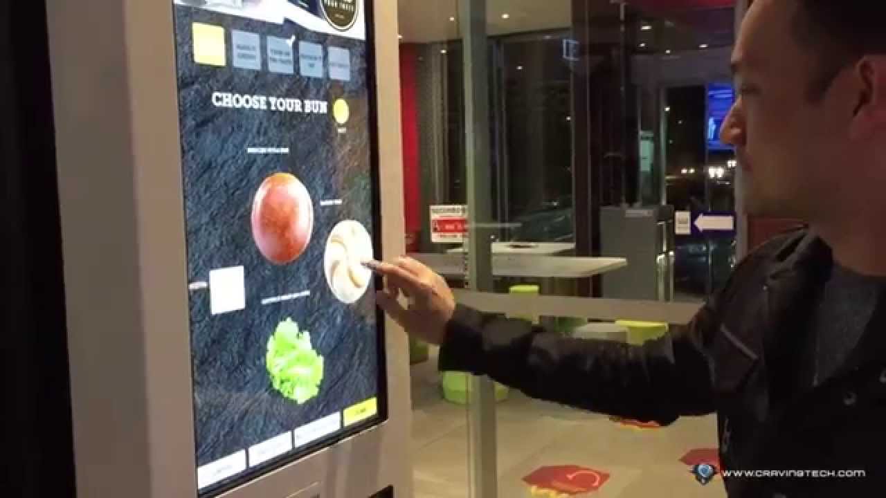 McDonald's Create Your Taste - Make/design your own burger