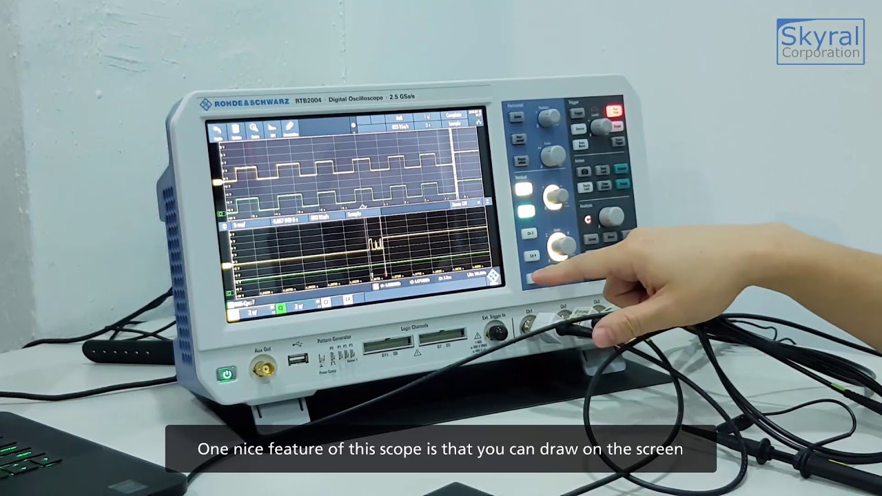 The Rohde & Schwarz RTB2000 Series Oscilloscope - YouTube