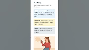 Diffuse - meaning #english #vocabulary