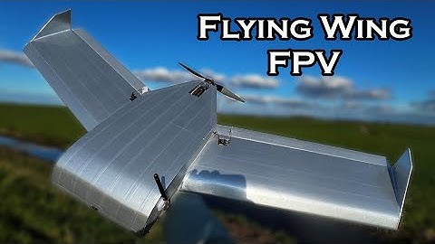 Flying Wing for FPV - Performance, Range Test & Auto Takeoff Demonstration