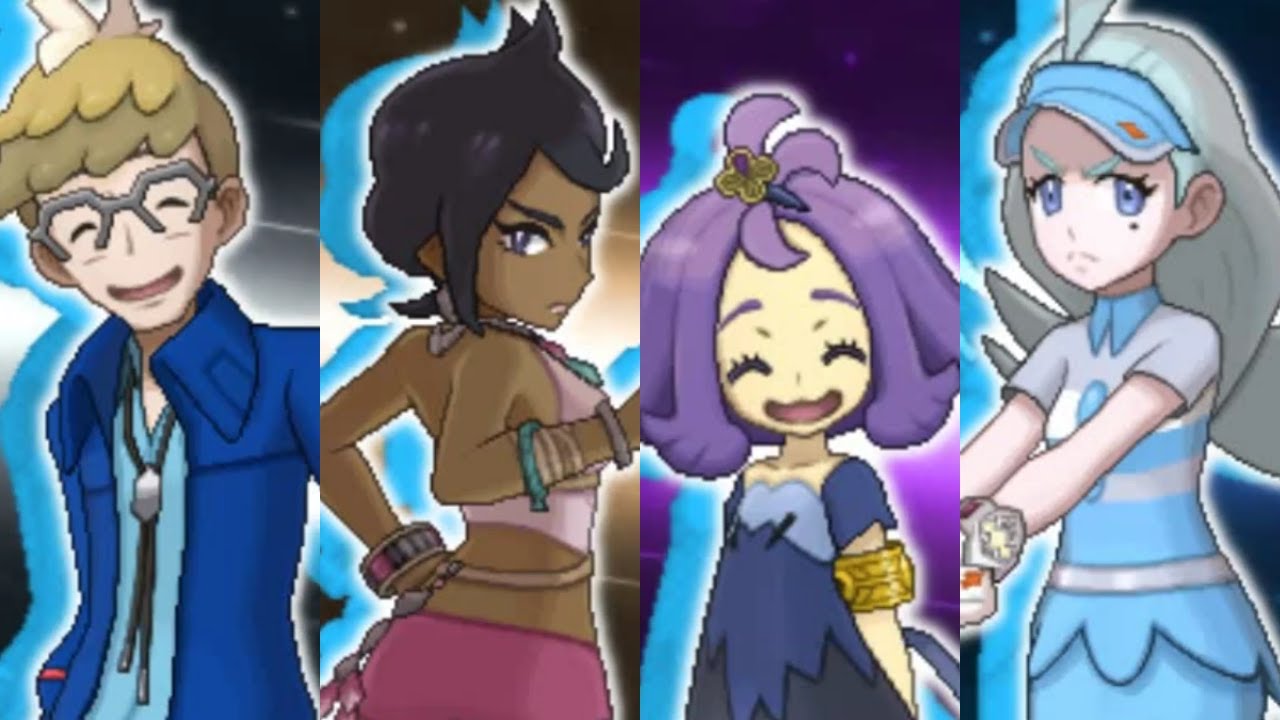 Elite Four Rematch! | Pokemon Ultra Sun Postgame(PC): - Part 77 - YouTube