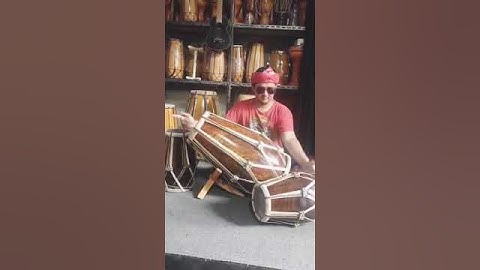 tehnik dasar nepak kendang ||kendang jaipong kayu nangka,  cek suara nya.