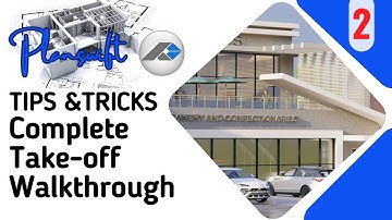PlanSwift Tutorial and Template | Tips & Tricks 2 | Quantity Takeoff | Complete Takeoff Walk-through