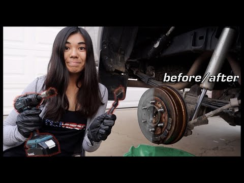Watch Me Transform My Brakes! DIY Toyota Tacoma Rear Drum Brake Cleaning