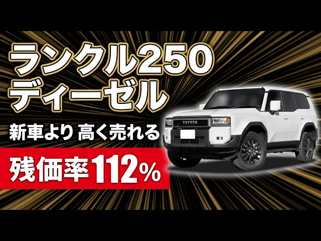 Land Cruiser 250 Diesel] September Buyback Market Trends | With