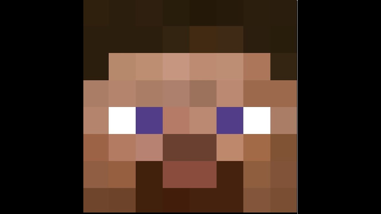 como-hacer-una-cabeza-de-steve-en-minecraft-de-bloques-youtube