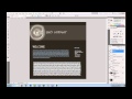 How to Design a website in photoshop tutorial