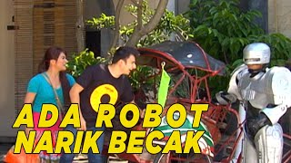 Gak perlu khawatir perjalanan jauh sekarang udh ada tukang becak dari robot | SKETSA