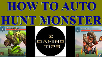 Lords Mobile - Auto Hunt Monster