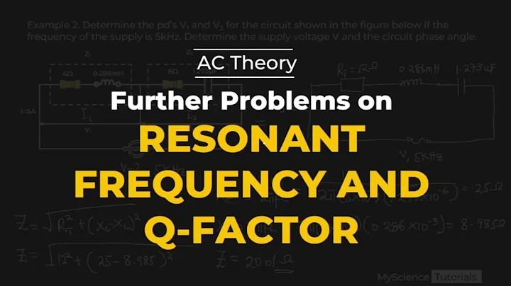Further Problems on How to calculate Q-factor in an a.c circuit