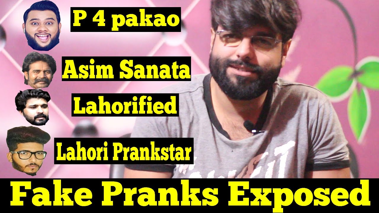 Every Prankster Is Fake ? | Fake Pranks Exposed | Humanitarians
