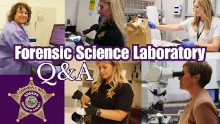 HCSO Forensic Science Laboratory Team Answers FAQs